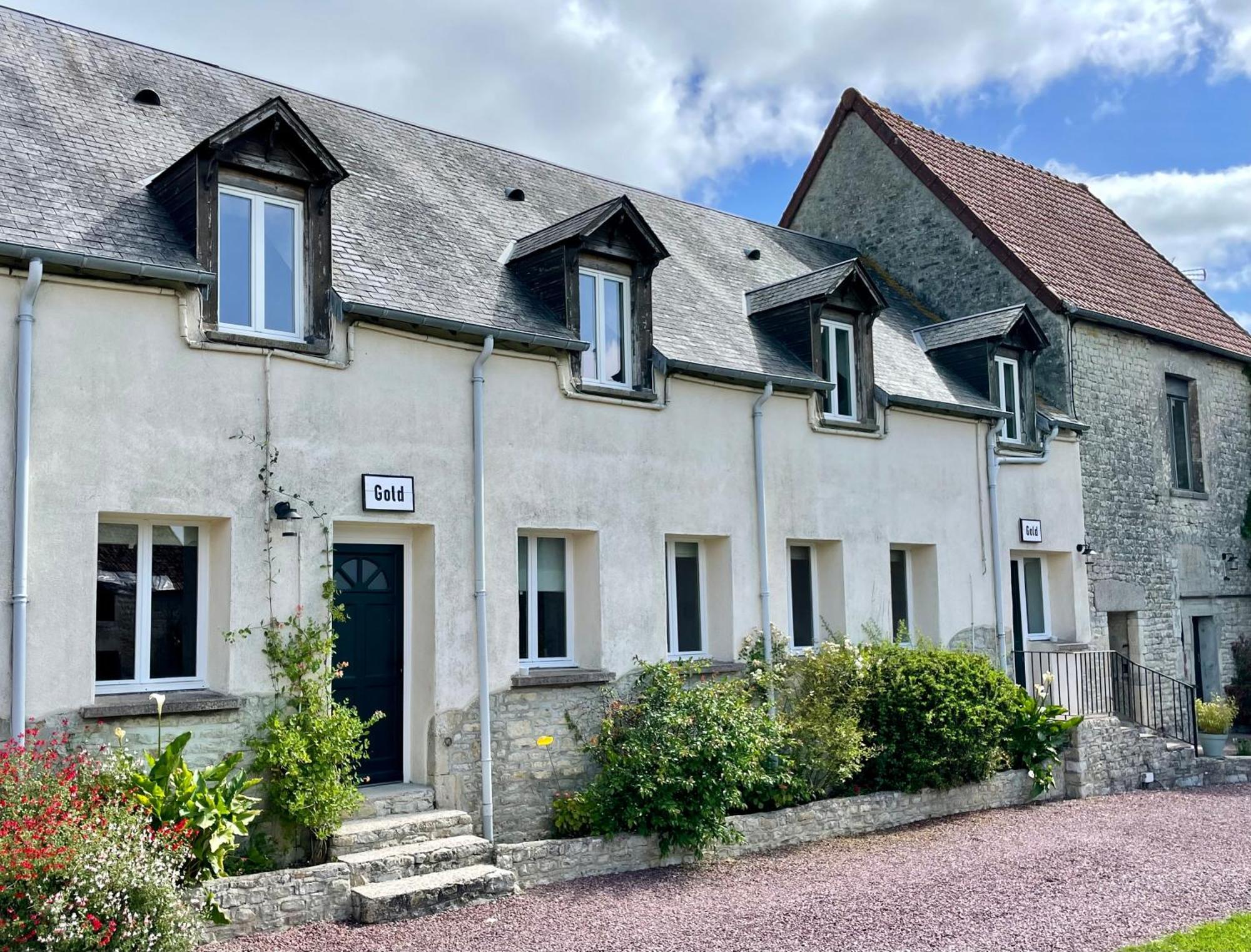 Gite Gold - La Ferme Delaunay Saint-Come-du-Mont Esterno foto